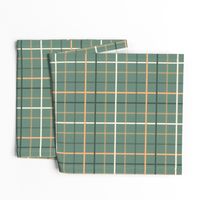 Green Christmas plaid