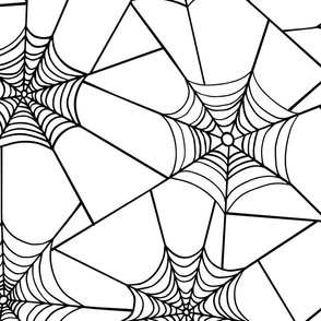 JUMBO | Spider Webs on white