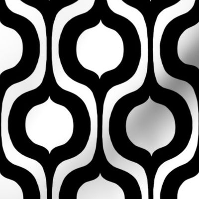 mod shapes black and white