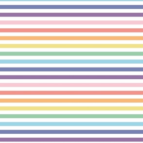 Rainbow Stripes Small