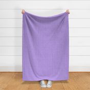 Royal Purple and White Handpainted Houndstooth Check Watercolor Pattern