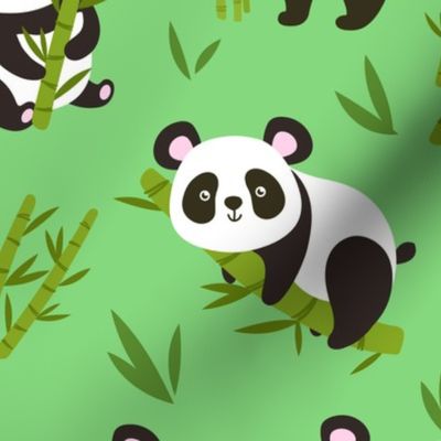 Panda green