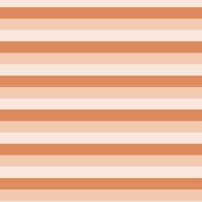 Orange Sherbet Stripes