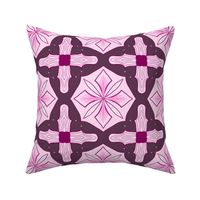 Pink mandala pattern