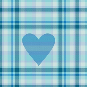 My Heart Twill Go On Sky Blue Large 