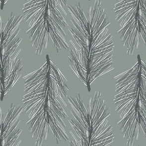 Winter Pines 10x10