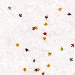 Star confetti paper