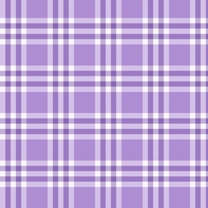 Purple Plaid Seamless - Coordinate for Purple Elephant