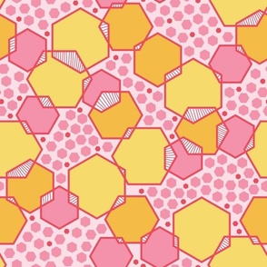 Intersecting Hexagons (Cheerful)