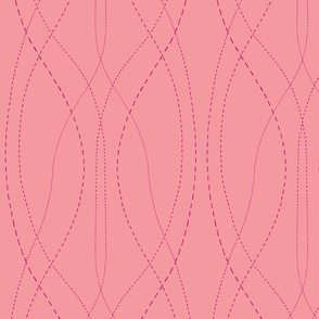 L | Infinite Stitches in Berry Pink