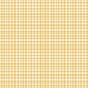 almost gingham corn yellow check
