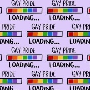 Gay Pride Loading Purple