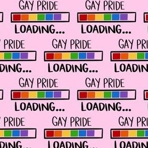 Gay Pride Loading Pink