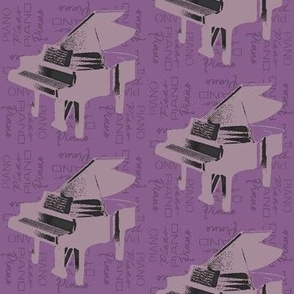 Piano Keyboard Fabric, Wallpaper and Home Decor | Spoonflower