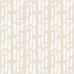 Abstract Dashed Lines Beige - XL