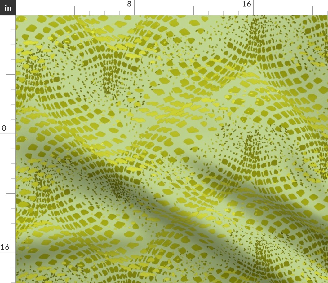 Corrected Loon Waves Chartreuse Green