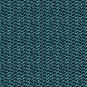 Waves Turquoise and Black 2 in