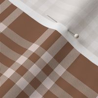 Plaid - Small - Light Brown