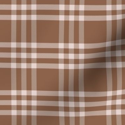 Plaid - Small - Light Brown