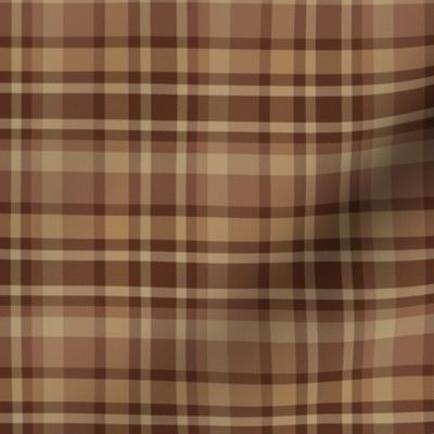 Plaid - Small - Browns