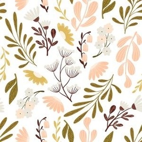 Hand Drawn Floral Pattern 4