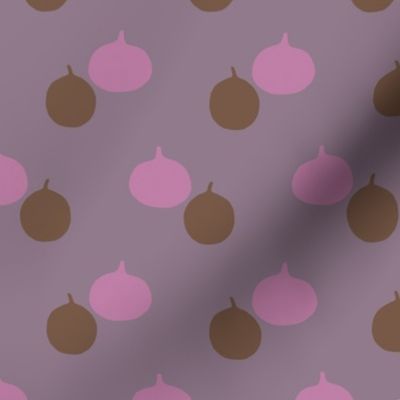 Pumpkins - soft purple - small