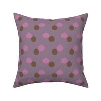 Pumpkins - soft purple - small