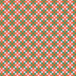 African Modern Check Pattern