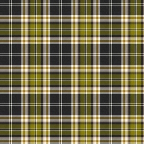 Headmaster Plaid - Black Moss Green Small Scale