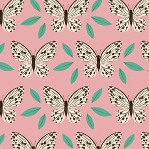 Butterflies on Pink