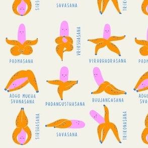 Bananas Asanas | Fruit Yoga | Light | Small