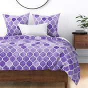 Textured Purple Moroccan Extra-Large