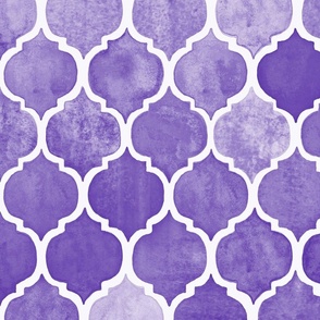 Textured Purple Moroccan Extra-Large