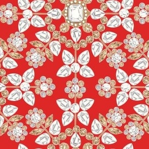 Royal Jewels Snowflake_Bright Red