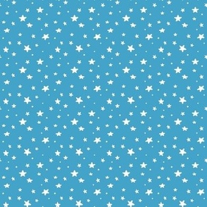 Birthday Stars - Cerulean, Medium Scale