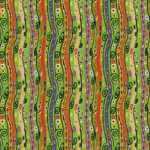 Colorful Funky Retro Pattern