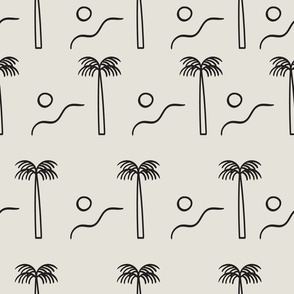 Tropical Tree Pattern Design