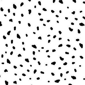 Wild Speckle - B & W, Large Scale