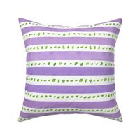 Lavender and Lime Dot Horizontal