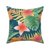 Hawaiian Floral Paradise - Tropical Hibiscus Haven