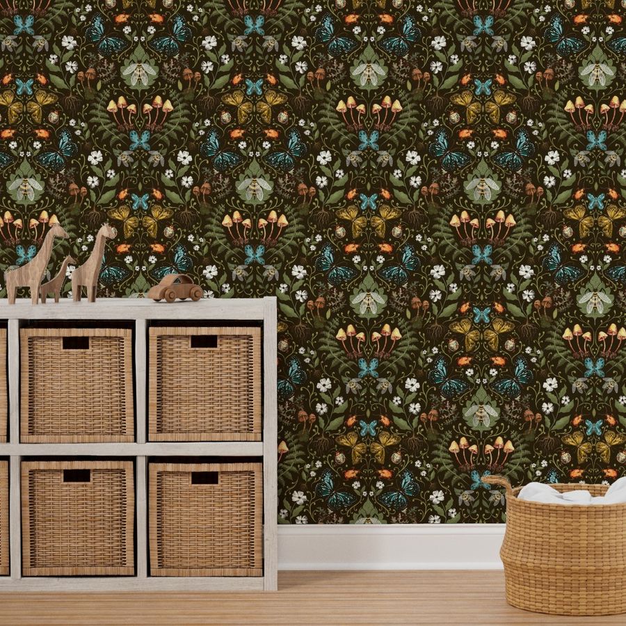 Naturalist’s Collection large scale Wallpaper | Spoonflower