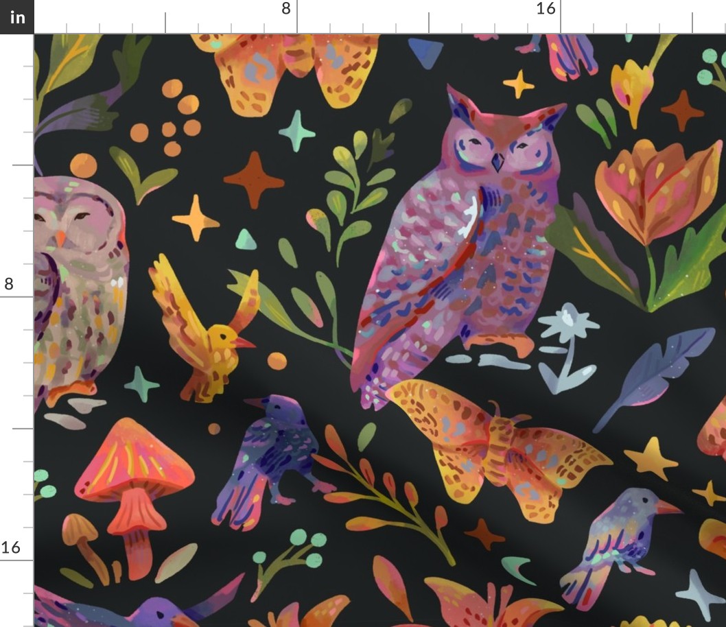 Mysterious Owls 