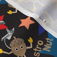 Space Exploration Astro Nut Stars