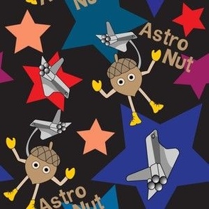 Space Exploration Astro Nut Stars