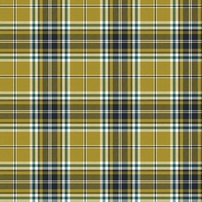 Headmaster Plaid - Olive Green Navy Blue Small Scale