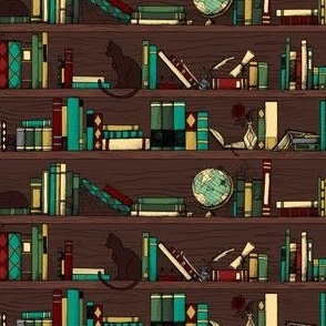 Dark Academia Mini Library