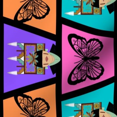 Multicolored ButterflyGirl