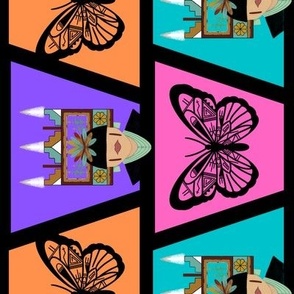 Multicolored ButterflyGirl