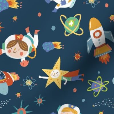 Baby boy- space exploration