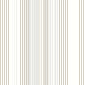 French Farmhouse Stripes Airlock and White
